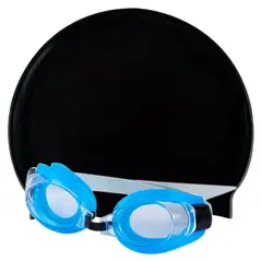 GENERICO - Set natación intex kit x 3 gafas gorro silicona y tapa oidos