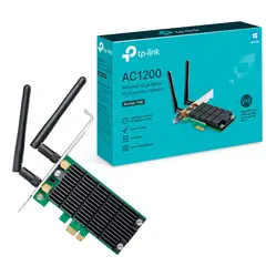 TP LINK - Tp-link Archer T4e Tarjeta De Red Pcie Wifi Bandadual Ac1200