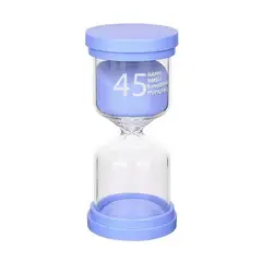DAYOSHOP - Reloj De Arena Violeta 45 Minutos Temporizador Decoraciòn