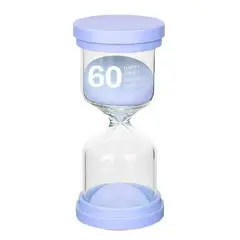 DAYOSHOP - Reloj De Arena Violeta 60 Minutos Temporizador Decoraciòn