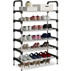 ONE PIXEL - Organizador Zapatero Metálico 6 Niveles