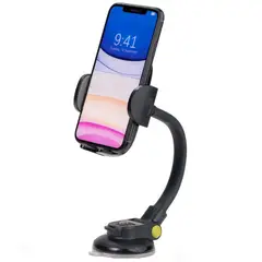 PURE GEAR - Soporte para Auto Con Ventosa Panoramico Universal Dash Cup