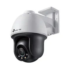 TP LINK - Cámara de Seguridad IP POE TP-LINK 4MP 4mm RJ45 Pan Tilt Exterior