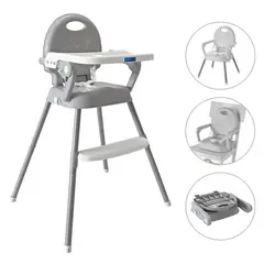 BEBESUNITA - Silla comedor Bebe 3 en 1 multifuncional + Obsequio