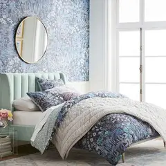 GENERICO - Cabecero lousiana king 200cm color verde menta