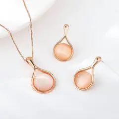 VERAMOREST - Set Collar Y Aretes Rosalia-