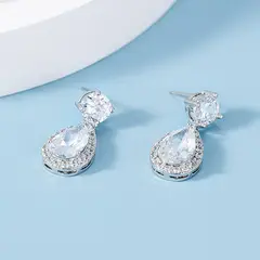 VERAMOREST - Aretes Platinados Luz
