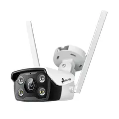 TP LINK - Cámara de Seguridad WiFi TP-LINK 4MP 4mm RJ45 Bala Exterior