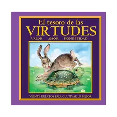 JUGANDO Y EDUCANDO - Libro Cuentos El Tesoro De Las Virtudes Literatura Infantil
