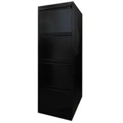 GENERICO - Archivador Metálico 4 Gavetas NEGRO
