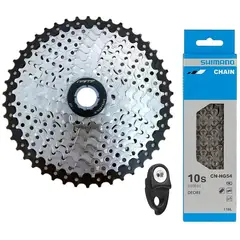 GW - Pacha cadenilla Shimano Bicicleta Cassette 10v 11-46 HG54
