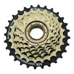 GENERICO - Pacha Bicicleta ATA 6v 14-28 Piñon Rosca