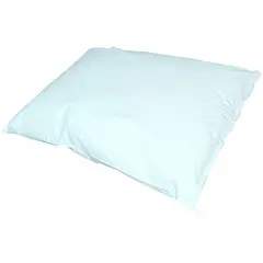 GENERICO - Funda protector plastico antifluidos para almohada - color blanco