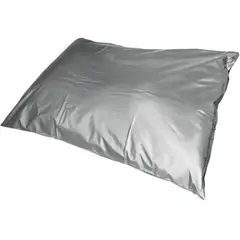 GENERICO - Funda protector plastico antifluidos para almohada - color gris