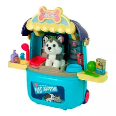 GENERICO - Maleta Ruedas Grande Mascota Peluche Perro Gato Juguete