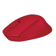 LOGITECH - Mouse Inalámbrico M280 Diseño Curvo Total Comfort - Rojo