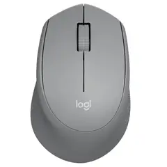 LOGITECH - Mouse Inalámbrico M280 Diseño Curvo Total Comfort - Plateado