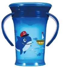 BEBESITOS - Vaso 360 grados antiderrame asas entrenador bebe infantil