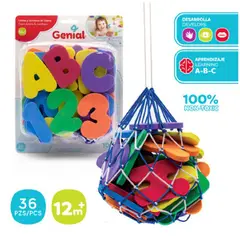 GENERICO - Didactico bebe letras números juguete estimulación temprana