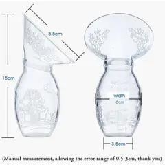 GENERICO - Extractor leche materna manual haakaa libre bpa portable