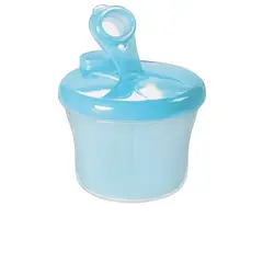 GENIAL - Dispensador porta leche formula cereal bebe infantil Azul