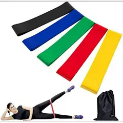 GENERICO - Kit banda elástica gimnasio yoga terapia resistencia deporte