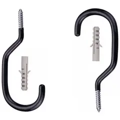 GENERICO - Gancho colgar bicicleta pared o techo soporte organizador