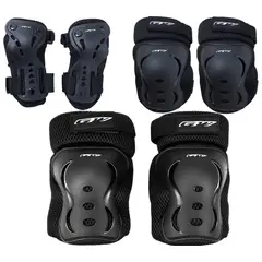 GW - Kit protector niño niña bicicleta patinaje patineta 6pzs