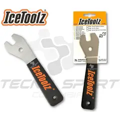 ICETOOLZ - Herramienta llave conos pedales 15mm bicicleta