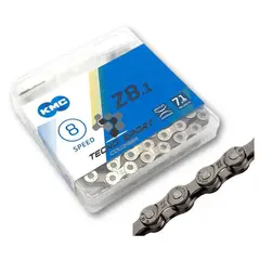 KMC - Cadenilla z8 cadena bicicleta ruta montaña 8 velocidad