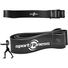 SPORT FITNESS - Banda poder elástica sportfitness negro tonificacion gym