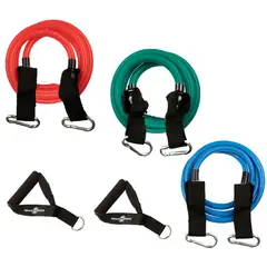 SPORT FITNESS - Kit bandas elásticas tubulares sportfitness 3 teratubos gym