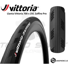VITTORIA - Llanta Bicicleta 700 X 25 Zaffiro Pro Grafeno Ruta