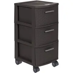 PLASTICOS MQ - Cajonero Organizador 3 Niveles Mueble Mq