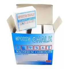 SPORT FITNESS - Tiza De Magnesio Caja X 8 Bloques Entreno Crossfit/Barras