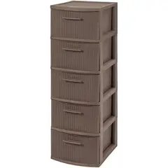 PLASTICOS MQ - Cajonero 5 Niveles Tipo Crochet Marca Mq