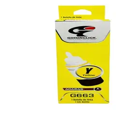 GIHONCLICK - Tinta Para Impresora Epson L110 L200 210 L350 L550 L555 L800 AMARILLO