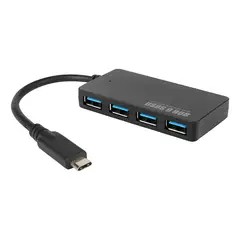 GENERICO - Hub Usb Tipo C 3.0 Para Computador USB - C 4 Puertos