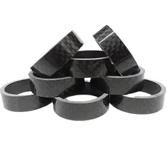 GENERICO - Espaciador Carbón Bicicleta Espiga Tenedor Suspensión 10mm