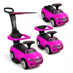 BEBESUNITA - Carro Montable Bebe Juguete paseador Niña Happy Fucsia