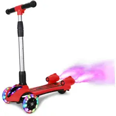 GENERICO - Monopatin Patineta niña niño scooter 3 llantas bebe humo usb