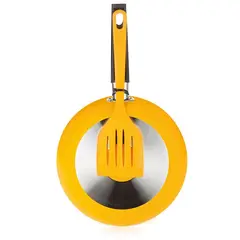 MUEBLES 2020 - Sartén Aspiración 20cm con espátula Amarillo