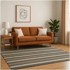 MUEBLES 2020 - Escritorio Gamer Osaka Negro/Azul con 4 Compartimientos