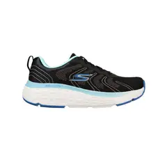 SKECHERS - Tenis Mujer Max Cushion Delta - Negro-Azul