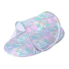 GENERICO - Toldillo Plegable Viajero Para Bebes - Números Multicolor
