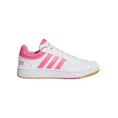 ADIDAS - Tenis Mujer Hoops 3.0 - Blanco-Rosado
