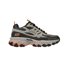 SKECHERS - Tenis Hombre Arch Fit Akhidime - Negro-Gris