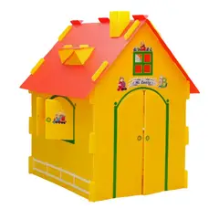 GENERICO - Casitas infantiles de muñecas Mi Casita para niñas y niños Amarilla