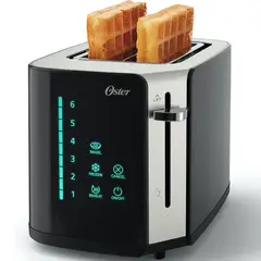 OSTER - Tostador de Pan Nuevo Diseño Touch Negro