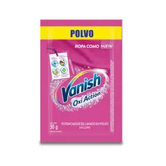 VANISH - Desmanchador en Polvo Rosa 30 Gramos 12 Unidades